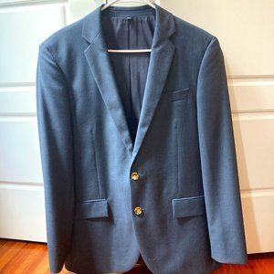 Jcrew Slim Thompson Suit Jacked (Worsted Wool) Navy